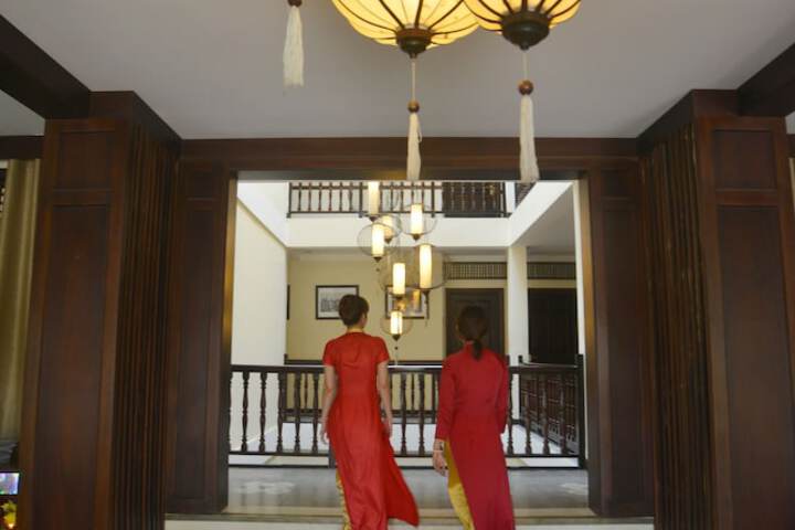 Interior entrance