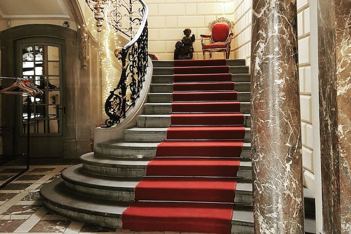 Interior entrance