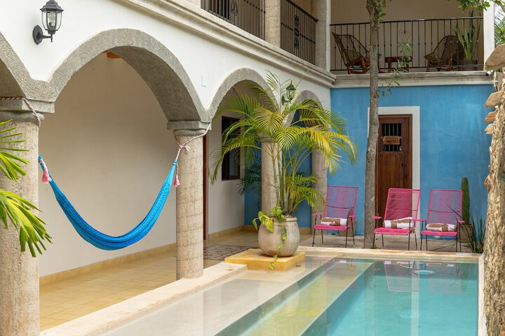 Exterior of Casa Pakal