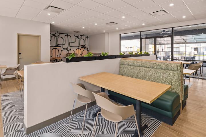 Breakfast area