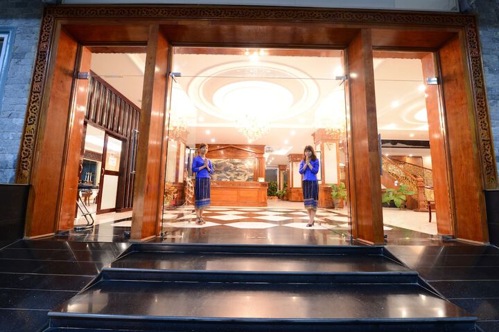 Interior entrance