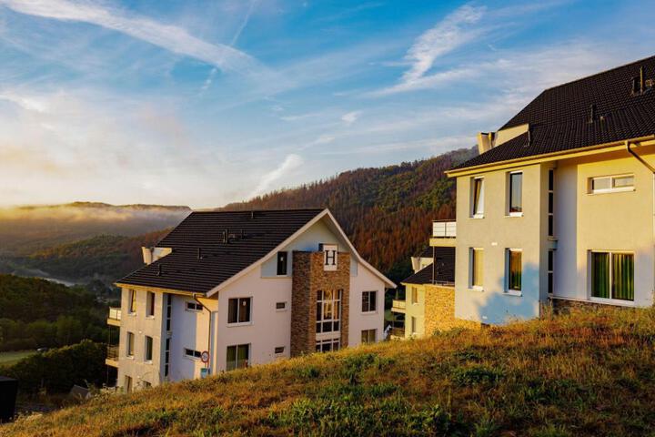 Modern penthouse with Rur valley view