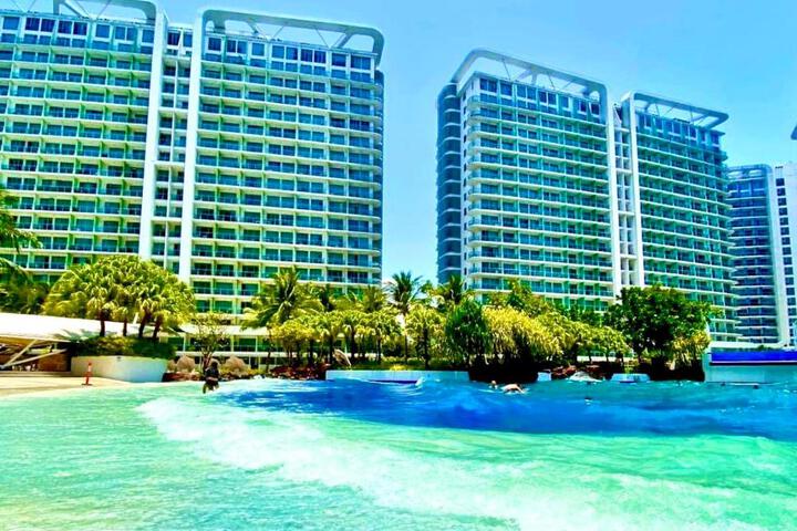 Man-made beach waves 19 minutes from NAIA