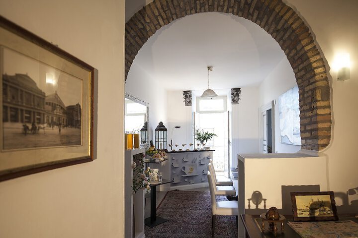 Interior entrance