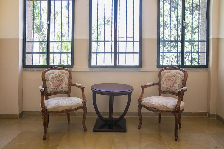 Lobby sitting area