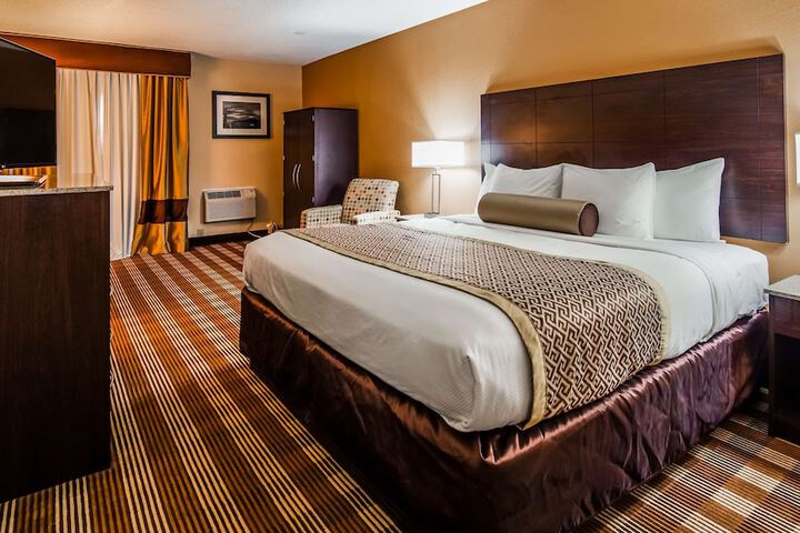 Standard King Bed Pet Friendly Accessible (5 of 13)
