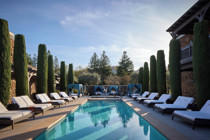 Rooftop pool