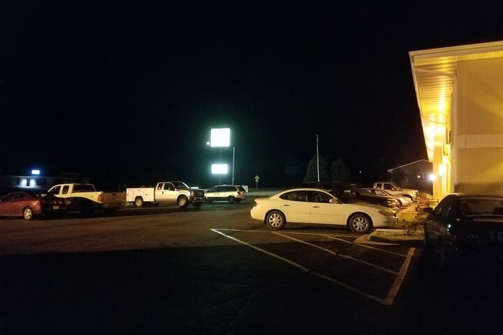 Front of property - evening/night