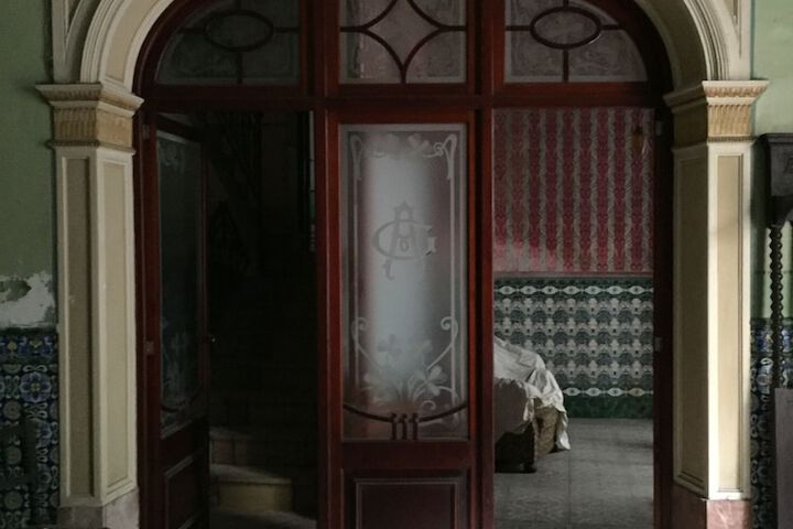 Interior entrance