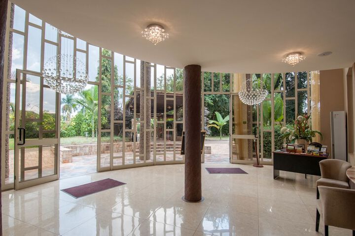 Interior entrance