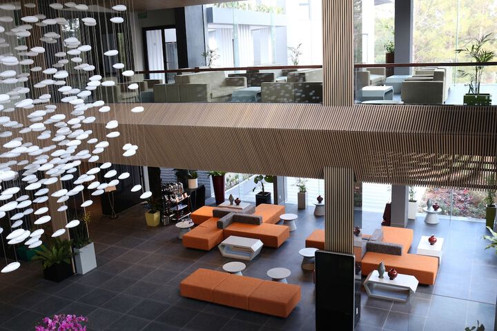 Interior entrance