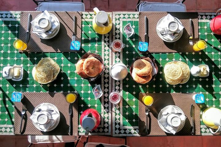 Breakfast area