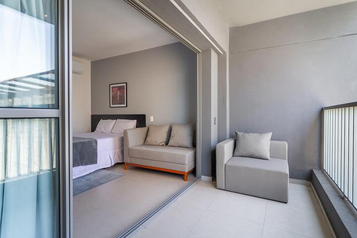 Exterior of Loft 1218 VN Consolação by OBA