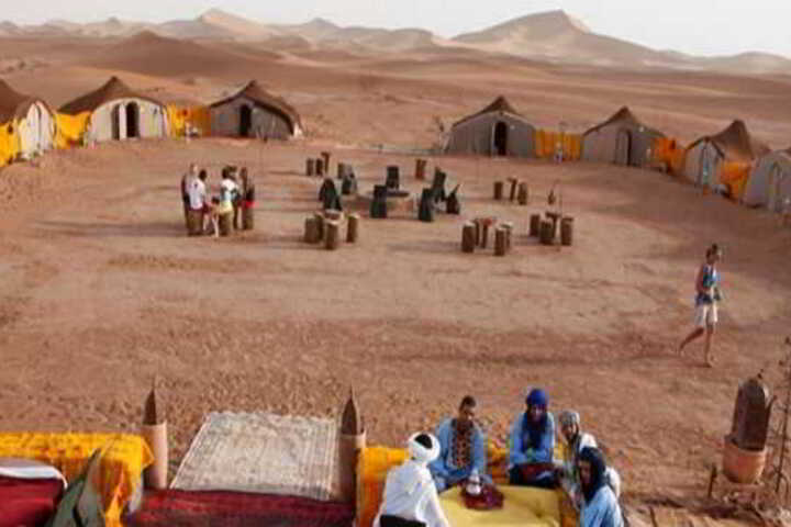 Exterior of Bivouac Dunes de Chegaga