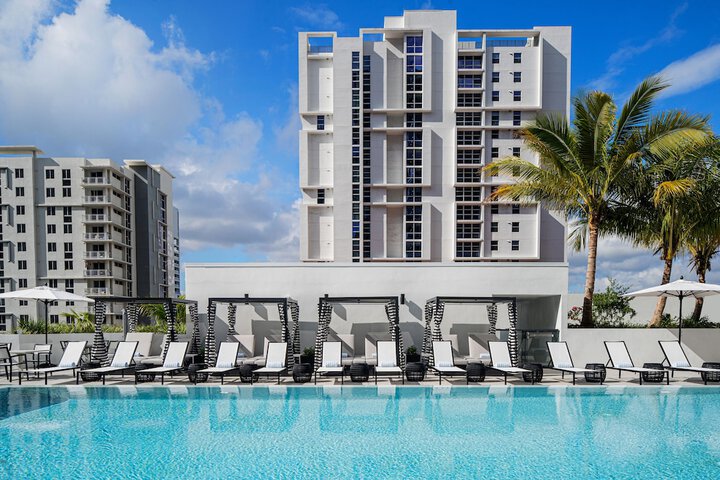 Rooftop pool