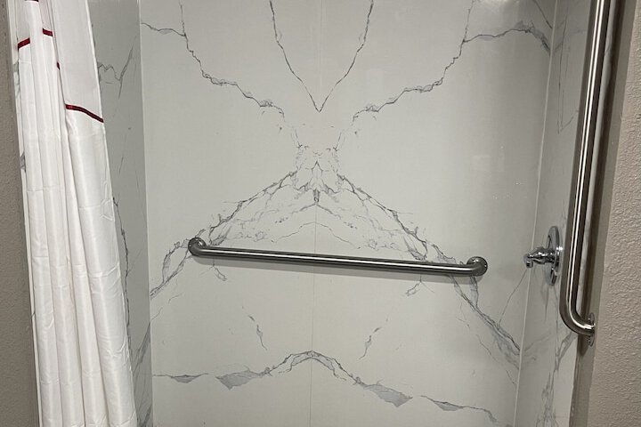 ADA Accessible Deluxe 2 Queen Beds with Roll in Shower (9 of 10)