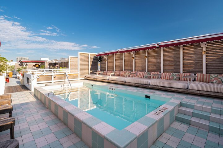 Rooftop pool