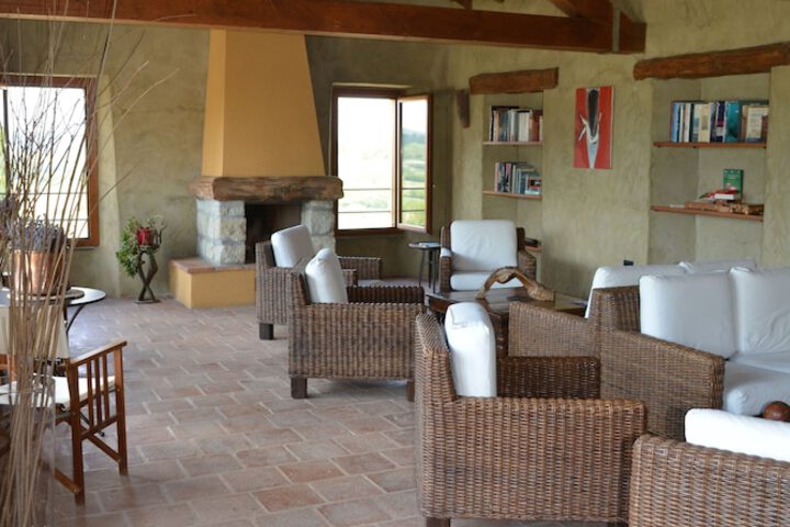 Lobby sitting area