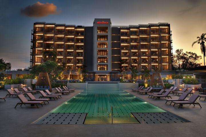 Exterior of Mövenpick Kigali