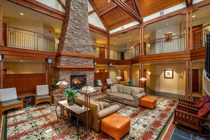 Lobby sitting area