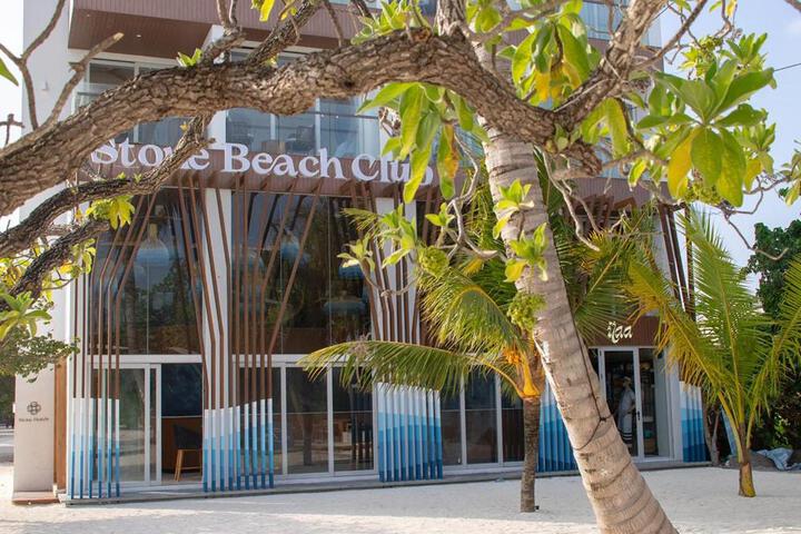 Exterior of Stone Beach Club