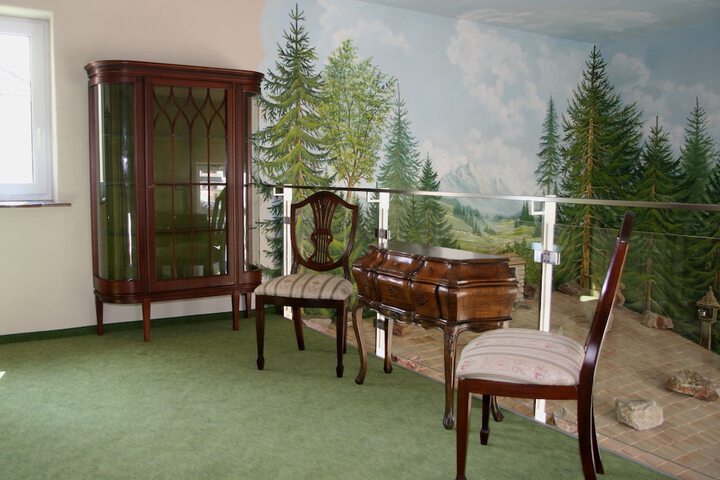 Lobby sitting area