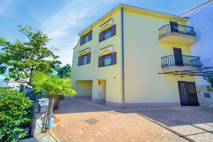 Stunning Home in Malinska With Wifi Outdoor Swimming Pool and Heated Swimming Pool