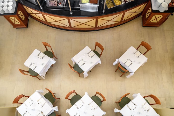 Breakfast area