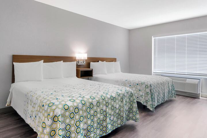 ADA Accessible Studio 1 Queen Bed with Roll in Shower (13 of 20)