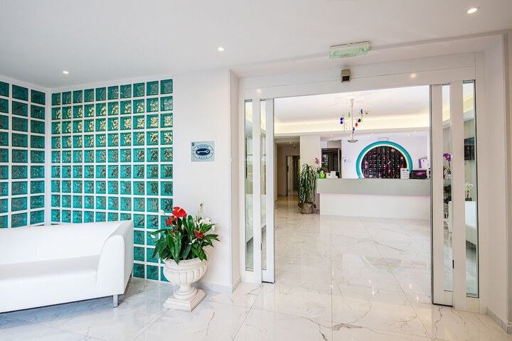 Interior entrance