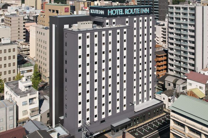 Exterior of Hotel Route Inn Matsuyama Chuo -Katsuyama Dori-