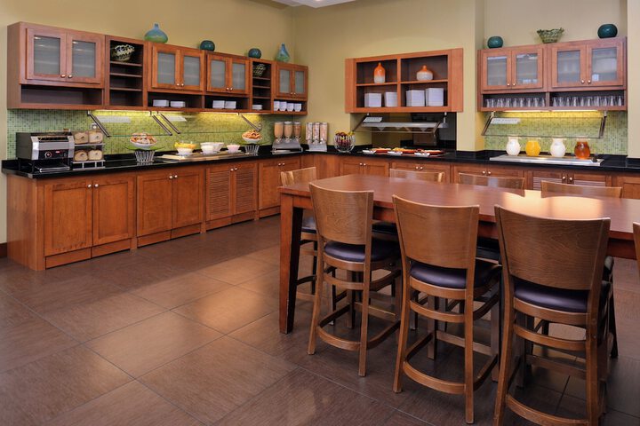 Breakfast area