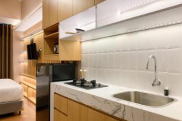 Luxurious Studio at Tokyo Riverside PIK 2 Apartment by Travelio