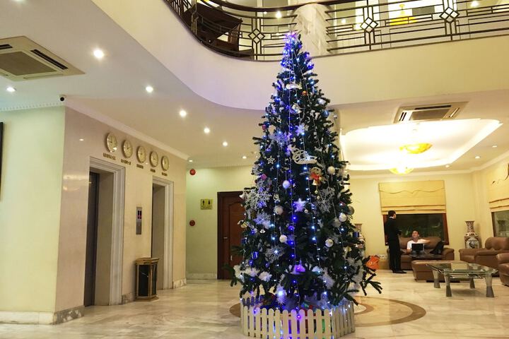 Interior entrance