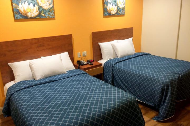 2 Double Beds (1 of 8)