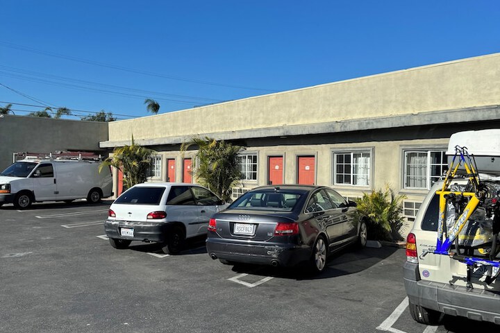 Exterior of La Cienega Motel
