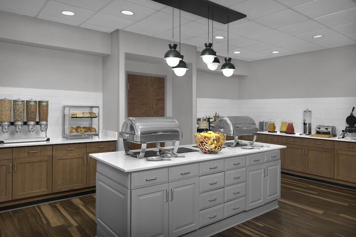 Breakfast area