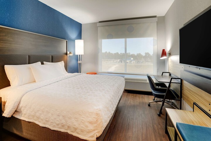 1 King Bed with Walk in Shower (13 of 13)