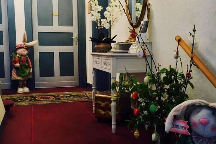 Interior entrance