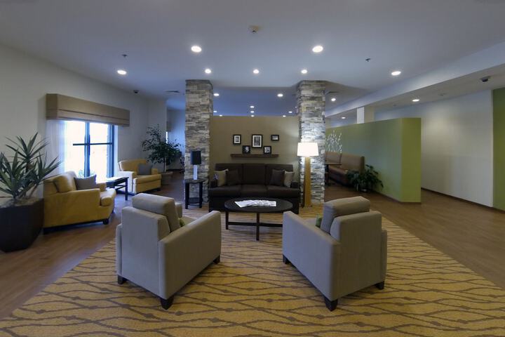 Lobby sitting area