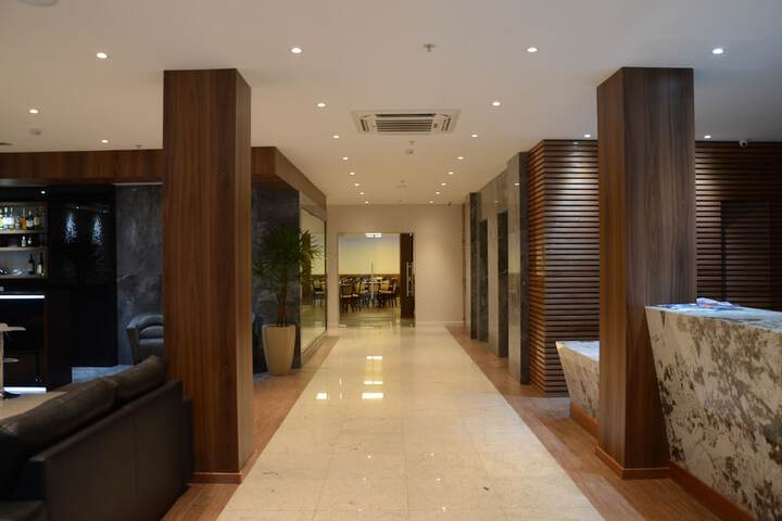 Interior entrance