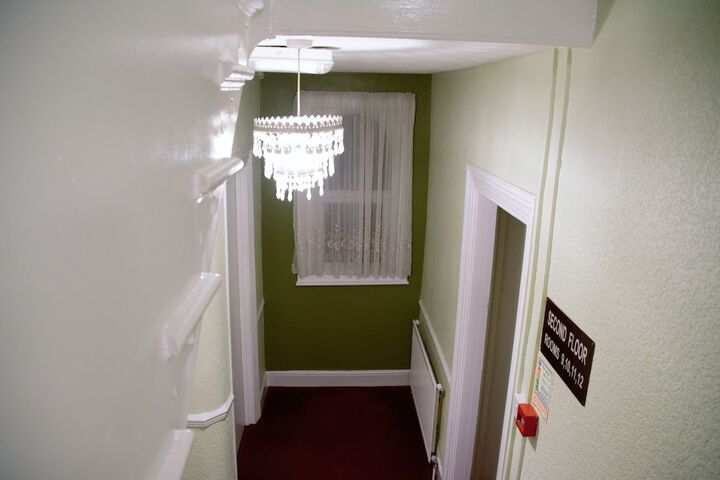 Interior entrance