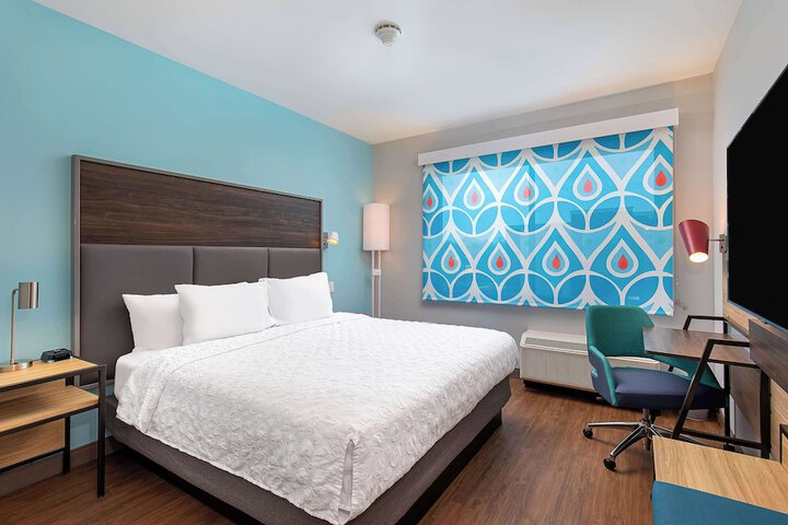 1 King Bed with Walk in Shower (10 of 17)