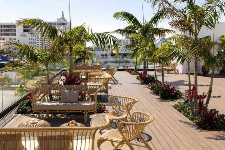 Rooftop terrace