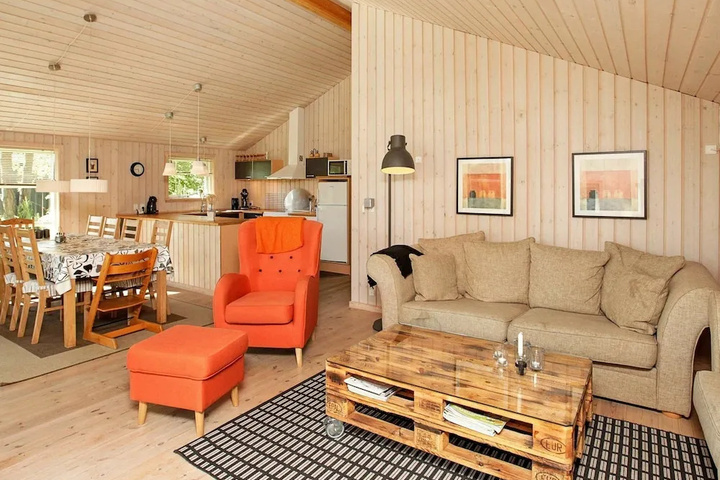 Exterior of Beautiful Holiday Home in Guldborgsund With Sauna