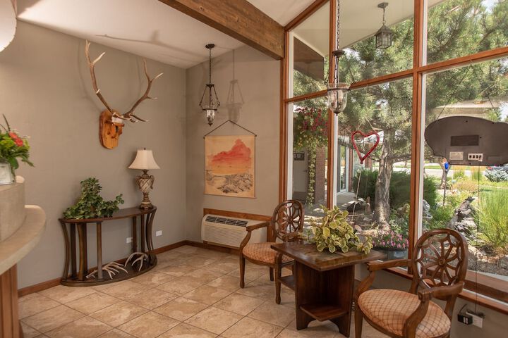 Lobby sitting area