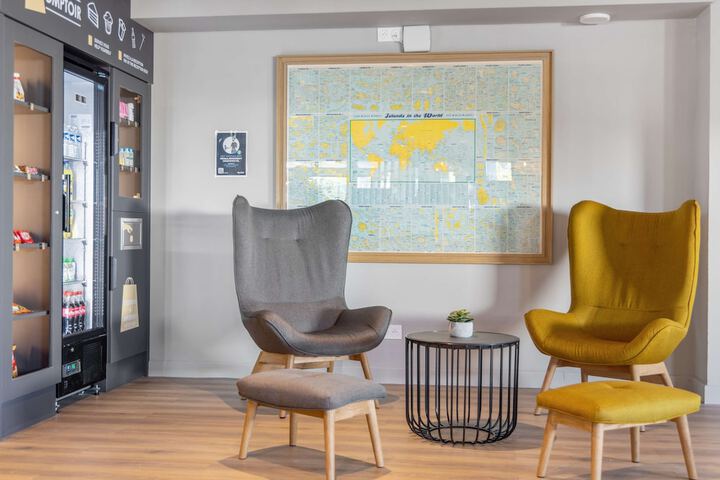 Lobby sitting area
