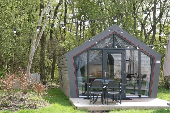 Compact Chalet With Terrace in Ruinen