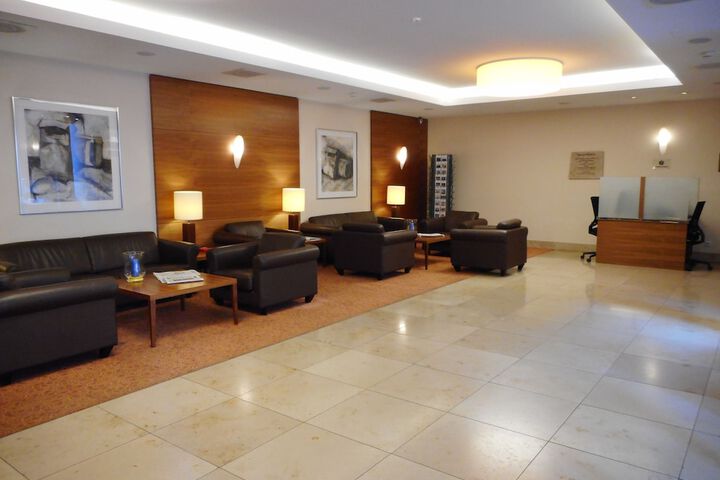 Interior entrance