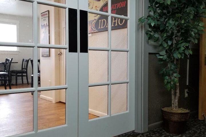 Interior entrance